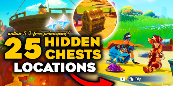25 Hidden Chest Locations